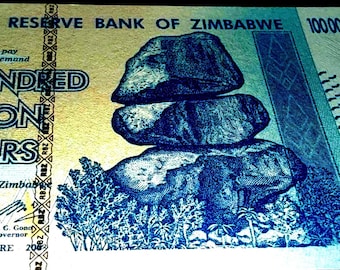 Zimbabue 100 billones