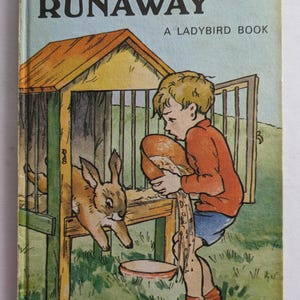 The Runaway Ladybird Easy Reading Hardback Vintage Children&#39;s Ladybird Book Series 401 Vintage Kids Books
