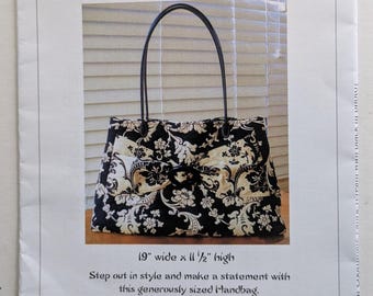 Wzór na torebkę Buckle Bag od Leesa Chandler Designs Australia