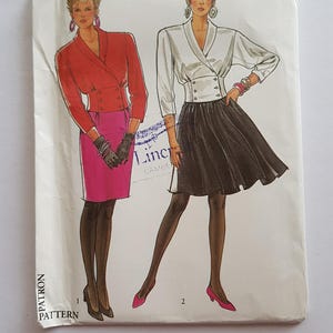 New Look Sewing Pattern 6101: Jacket, Top & Skirt - Size 8-18 (Uncut)