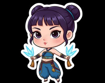 Zoey PNG Clipart | Digital Download | High-Resolution Transparent Background | K-pop Demon Hunters Sublimation & Craft Use Idol Huntr/x