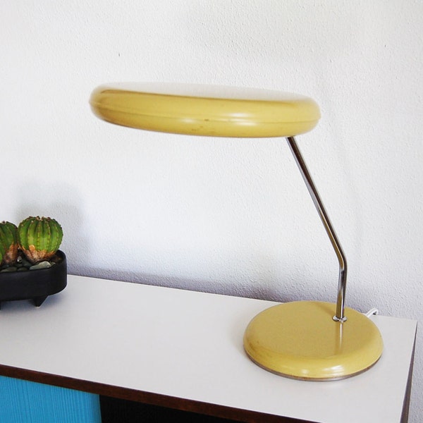 Industrial Vintage Desk Lamp Mid Century Modern 1970s