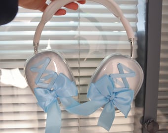 Handmade Silk Bow Headphone Cover for AirPods Max
