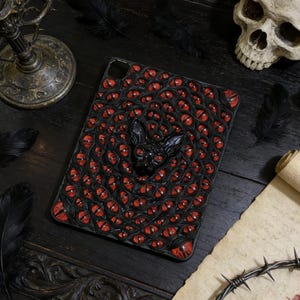 iPad-skal med skräckmotiv och onda ögon - Självlysande ögon, Cthulhu Eye iPad-skal, anpassad enhet tillgänglig!