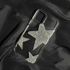Rare Bling Phone case Star Pattern design 16 15 Pro Max iphone accessory Samsung Galaxy Z Flip 5 Google Pixel Case Gift for him/her