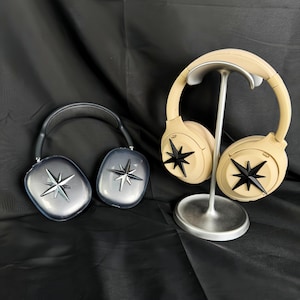 Cyberpunk Star Headphone Attachment: Y2K AirPods Max Decor