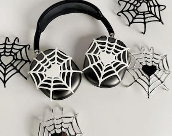 3D Printed Spider Web AirPods Max Case: Unique Headphone Attachment