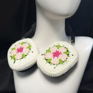 AirPods Max Case,Handmade crochet decor,Y2K Headphone Cover-Handmade accessory,Relaxed and cozy Style,Christmas gift for her.