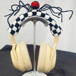 Handvirkat spindelfodral till hörlurar: Airpods Max, Sony XM-serien bild 4