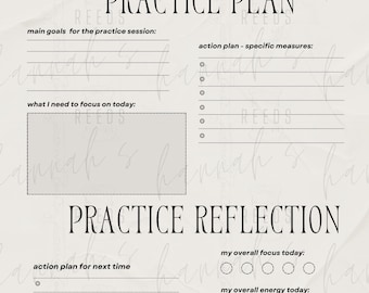 Practice Planner and Tracker