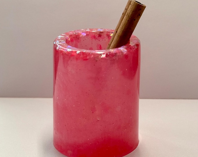 Electric Pink Shot Glass / Reed Soaker Jar