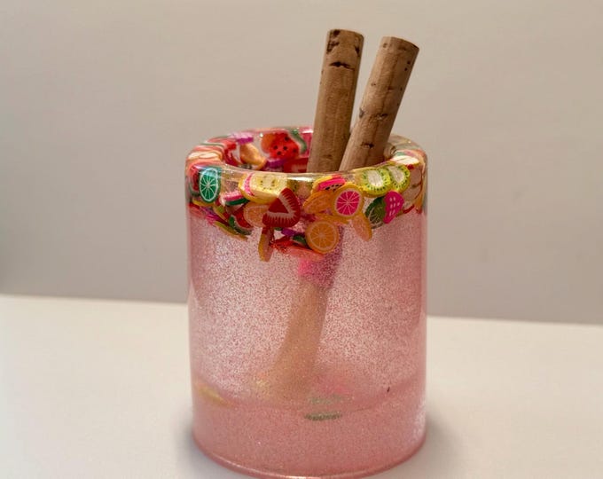 Tutti Frutti Shot Glass / Reed Soaker Jar