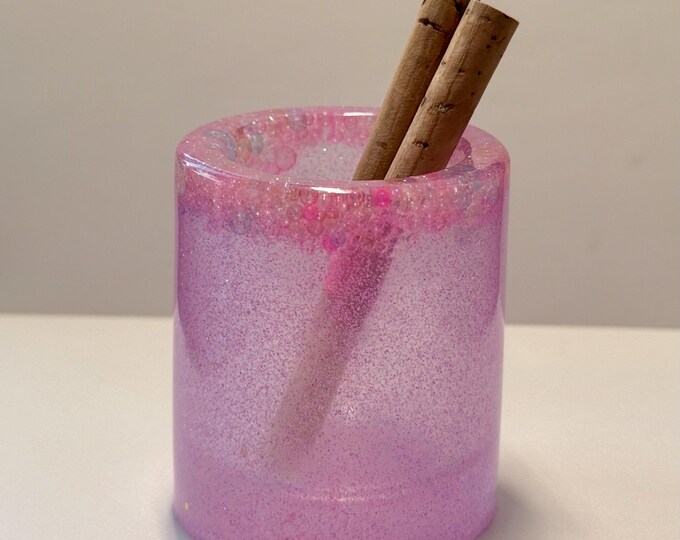 Violet Fizz Shot Glass / Reed Soaker Jar