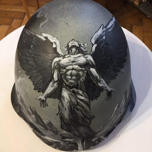 14. russian soldier&#39;s helmet, the trophy from war in Ukraine / Souvenirs from war in Ukraine