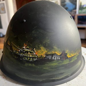 28. russian soldier&#39;s helmet, the trophy from war in Ukraine / Souvenirs from war in Ukraine