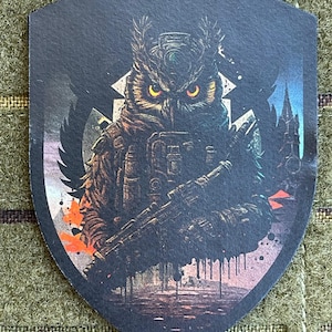 PA12. Militaire patch "The Intelligence" speciale editie / Souvenir uit Oekraïne