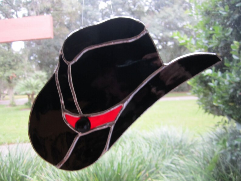 Cowboy/cowgirl Hat Suncatcher Etsy