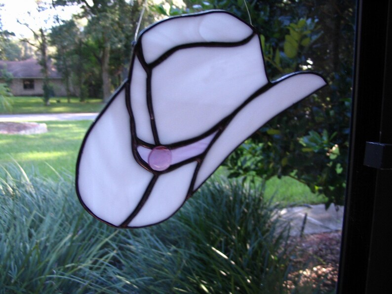 Cowboy/cowgirl Hat Suncatcher Etsy