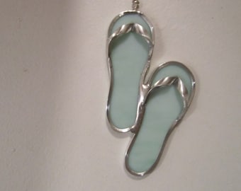 Flip Flop Pair Fan/Lamp Pull,, fan pull, lamp pull, home decor, seashore, beach, ocean