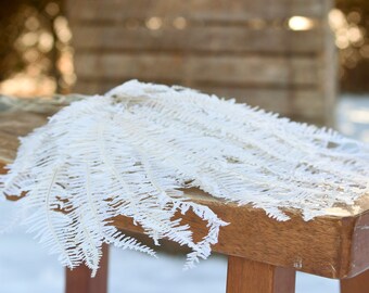 Bleached mountain fern, bleached fern, woodland wedding, wedding greenery, preserved fern