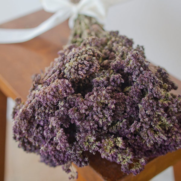 Greek Oregano, smudge herbs, smudge supplies, smudge herb, dried oregano,  dried herbs, purple dried flowers,  wedding herbs, frgrant herbs