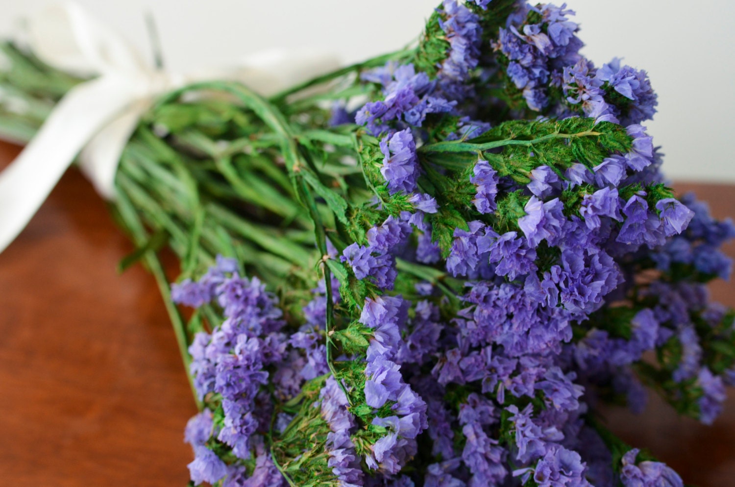 Traditional Blue Statice bunch, blue statice, purple statice, purple …