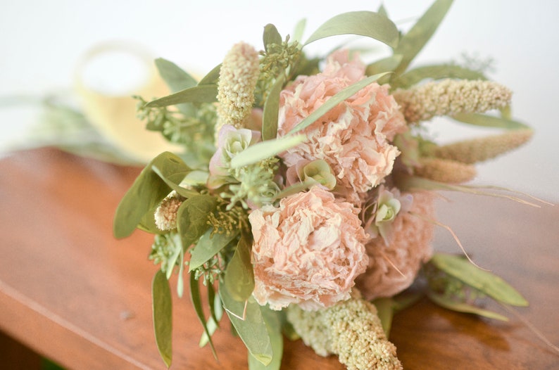 Dried peony bunch Dried peonies for weddings dried flowers for vase dried peony bouquet rose substitute peonies pink peony image 10