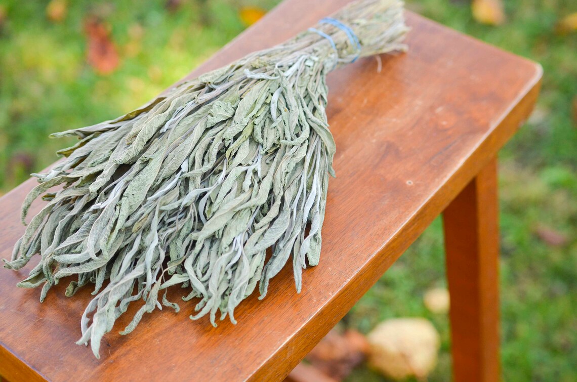 Dried Sage Bunch Sage Dried Herbs Fragrant Dried Sage Etsy Canada