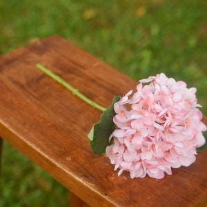 Light Pink silk hydrangea, pink hydrangea, spring flowers, silk hydrangeas, artificial hydrangeas, faux hydrangeas image 8