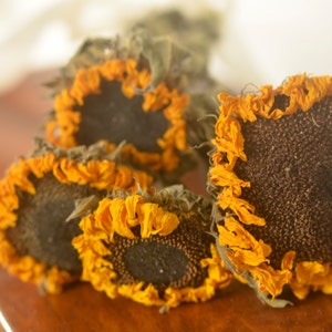 Dried Sunflowers, dried sunflower, sunflower dried, sunflower wedding decor, fall wedding, yellow dried flowers image 4