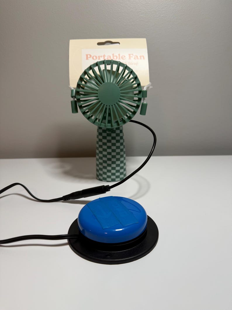 Switch Adapted Multi-level Portable Fan W/ Lanyard - Etsy