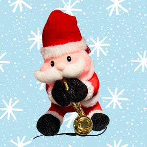 Schalter Angepasst Jazzy Santa Plüsch
