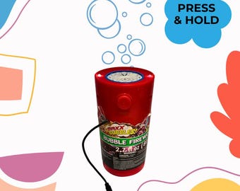 Switch Adapted Light Up Bubble Blower