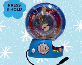 Switch-anpassad vinterhelgsnurra med ljus