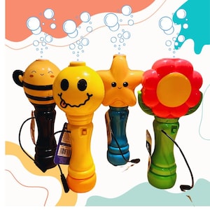 Switch Adapted Light Up Bubble Blower Wand