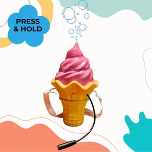 Switch Adapted Ice Cream Cone Bubble Blower