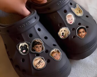 Custom Pet Acrylic Clog Charms, Die Cut Acrylic Shoe Charm, Custom Pet Photo/Image Charm, Personalized Acrylic Shoe Decor, Pet Lover Gift