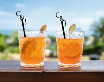 Aangepaste roerstaafjes Gepersonaliseerde naam Cocktailroerstaafjes voor bruiloften Verlovingen Feesten Elegante bardecoratie Cadeau voor gasten en vrienden