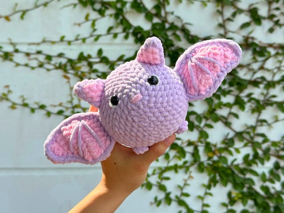 Crochet Bat Patterns No Sew: Halloween Amigurumi Decor, PDF Digital Download