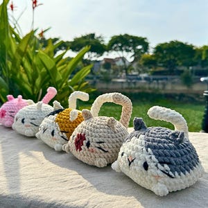 Cat Loaf Crochet Pattern Bundle: 5-in-1 No-Sew Amigurumi (PDF Download)