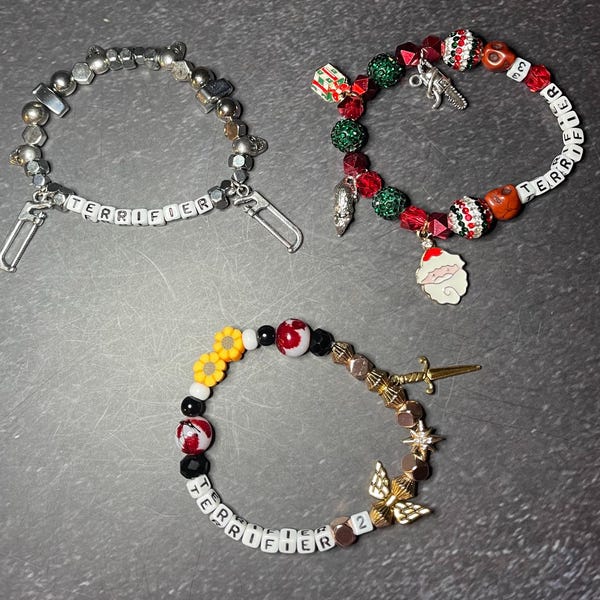 The Ultimate Terrifier Trilogy Friendship Bracelet Combo