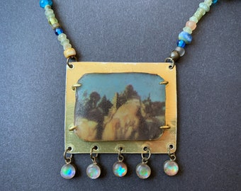 Landscape necklace