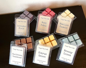 Strong Scented Soy Wax Melts, Natural Home Fragrance, Multiple Scents To Choose From