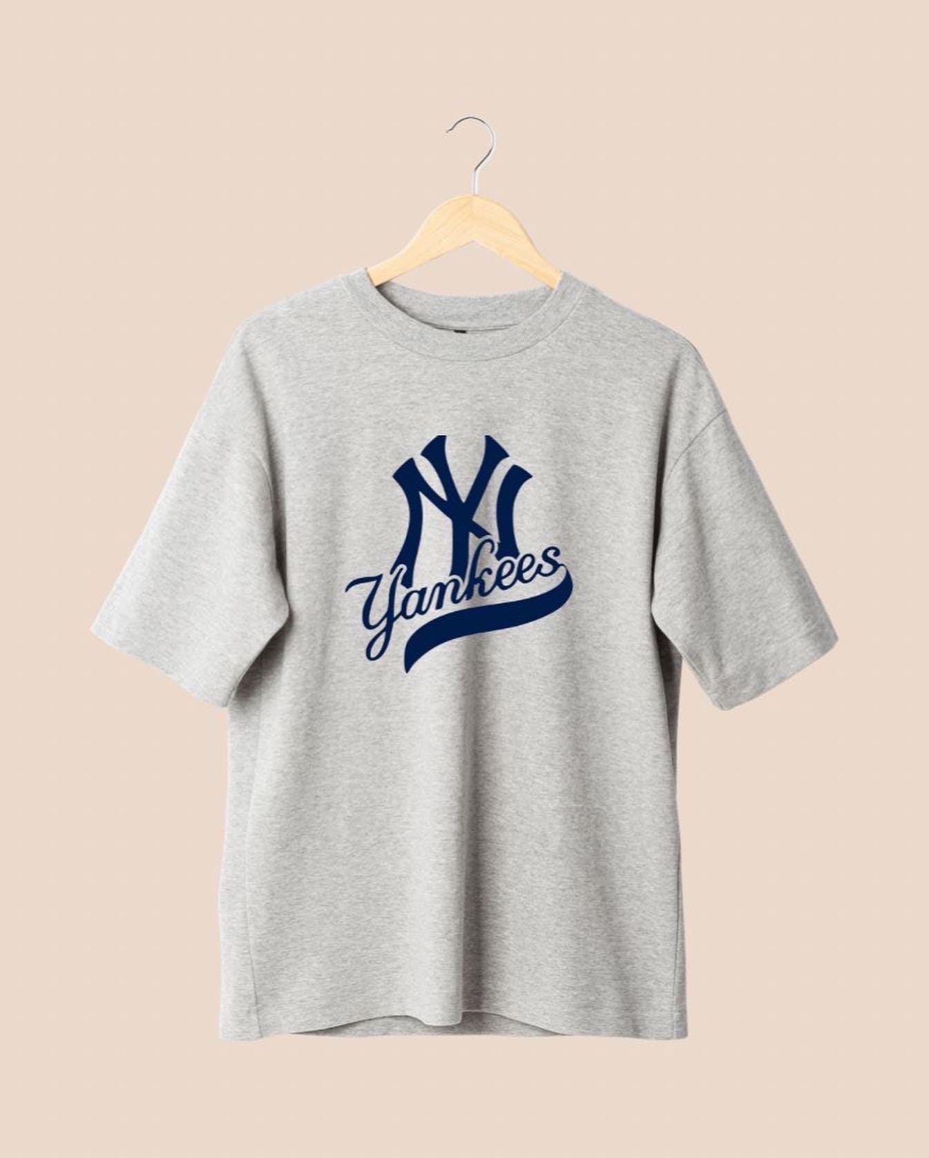 T-shirt NY Yankees Logo - New York Baseball - Unisex Manica Corta - RTP