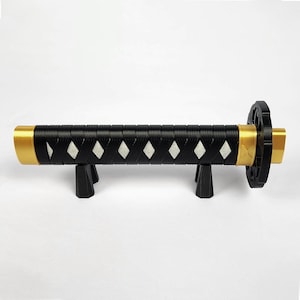 BLACK CLOVER Yami Sukehiro's katana-zwaard/inklapbaar intrekbaar zwaard/handgemaakte Japanse katana/anime/aanpasbaar inklapbare katana/cosplay