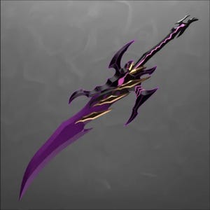 Sung Jin Woo-dolk uit epiloogboog Solo-nivellering voor zwaard / cosplay/3D-print / handgemaakt/anime cosplay/cosplayzwaard/handgeschilderd/kostuum