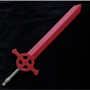 Spada di sangue demoniaco di Finn da Adventure Time / Cosplay di Adventure Time / Costume da collezione di Adventure Time Cosplay / Fatto a mano in dimensioni reali