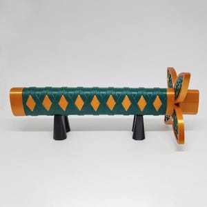DEMON SLAYER Shinobu Kocho's katana-zwaard/inklapbaar intrekbaar zwaard/handgemaakte Japanse katana/anime/aanpasbaar instortend zwaard/cosplay