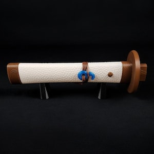 Spada Katana BLUE EYE SAMURAI Mizu/Spada retrattile pieghevole/Katana giapponese fatta a mano/Anime/Katana pieghevole personalizzabile/Cosplay