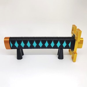 DEMON SLAYER Muichiro Tokito's katana/inklapbaar intrekbaar zwaard/handgemaakte Japanse katana/anime/aanpasbare instortende katana/cosplay